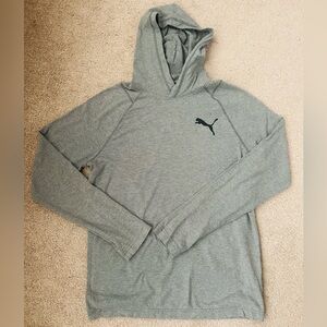 PUMA (men’s Medium) Hooded long sleeve t shirt